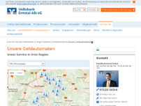 Geldautomat Volksbank Ermstal-Alb eG website screenshot