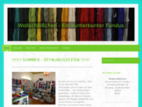 Wollschlößchen - Ein kunterbunter Fundus website screenshot