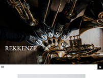 Rekkenze Brass Benjamin Sebald website screenshot