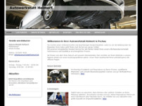 Autoservice Helmert website screenshot