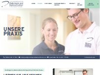 Website Screenshot Gemeinschaftspraxis für Radiologie und Nuklearmedizin in der Kaiser-Passage