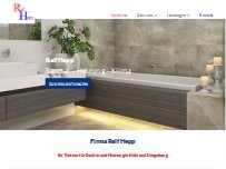 Website Screenshot Ralf Hepp | Sanitär Heizung Klima