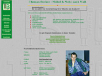 Möbel & Mehr nach Maß aus Meisterhand website screenshot
