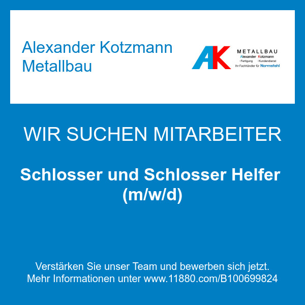 Bilder Alexander Kotzmann Metallbau