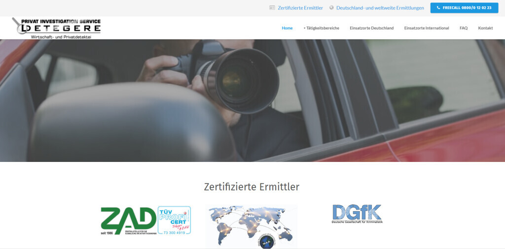 Bilder Detektei Detegere