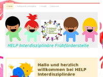 Interdisziplinäre Frühförderstelle HELP website screenshot