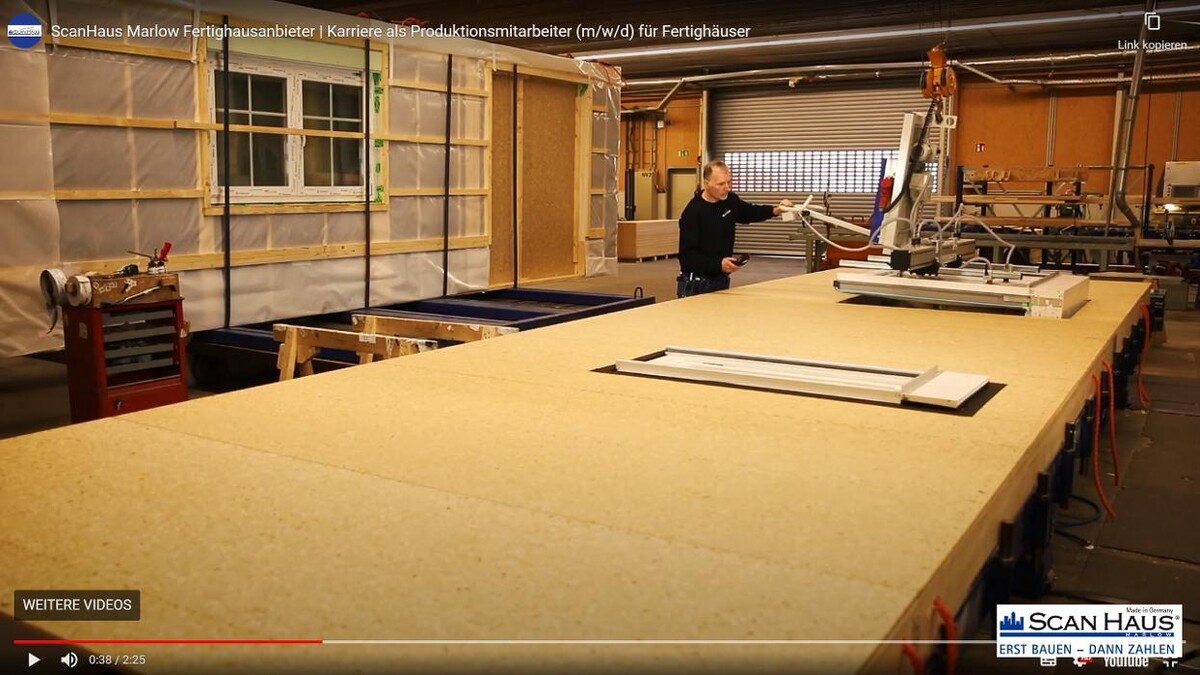 Bilder ScanHaus Marlow - Fertighausanbieter - Produktionsstandort
