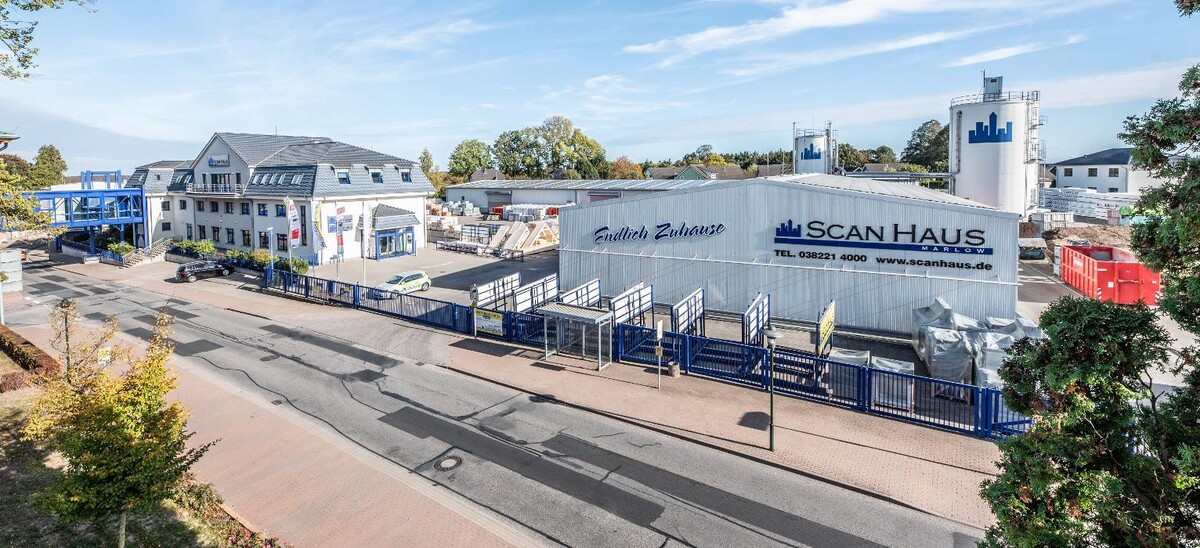 Bilder ScanHaus Marlow - Fertighausanbieter - Produktionsstandort