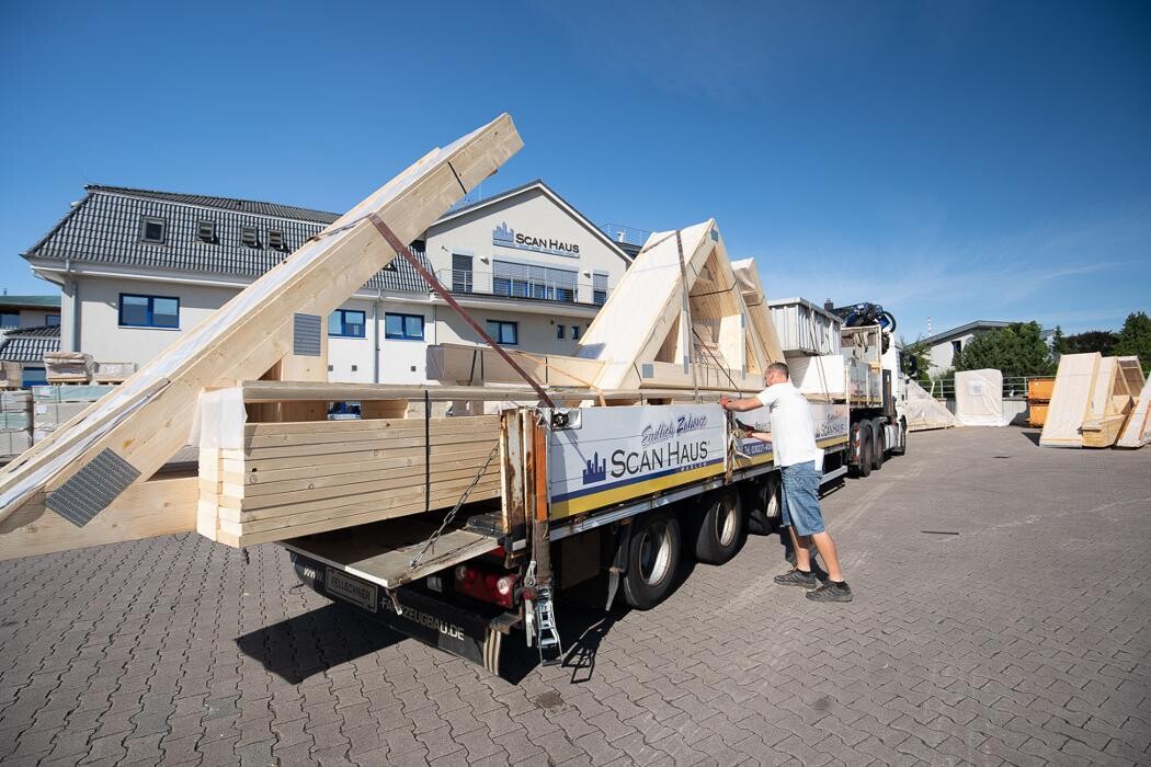 Bilder ScanHaus Marlow - Fertighausanbieter - Produktionsstandort