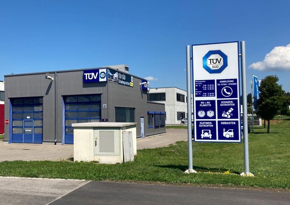 Bilder TÜV SÜD Service-Center Isny