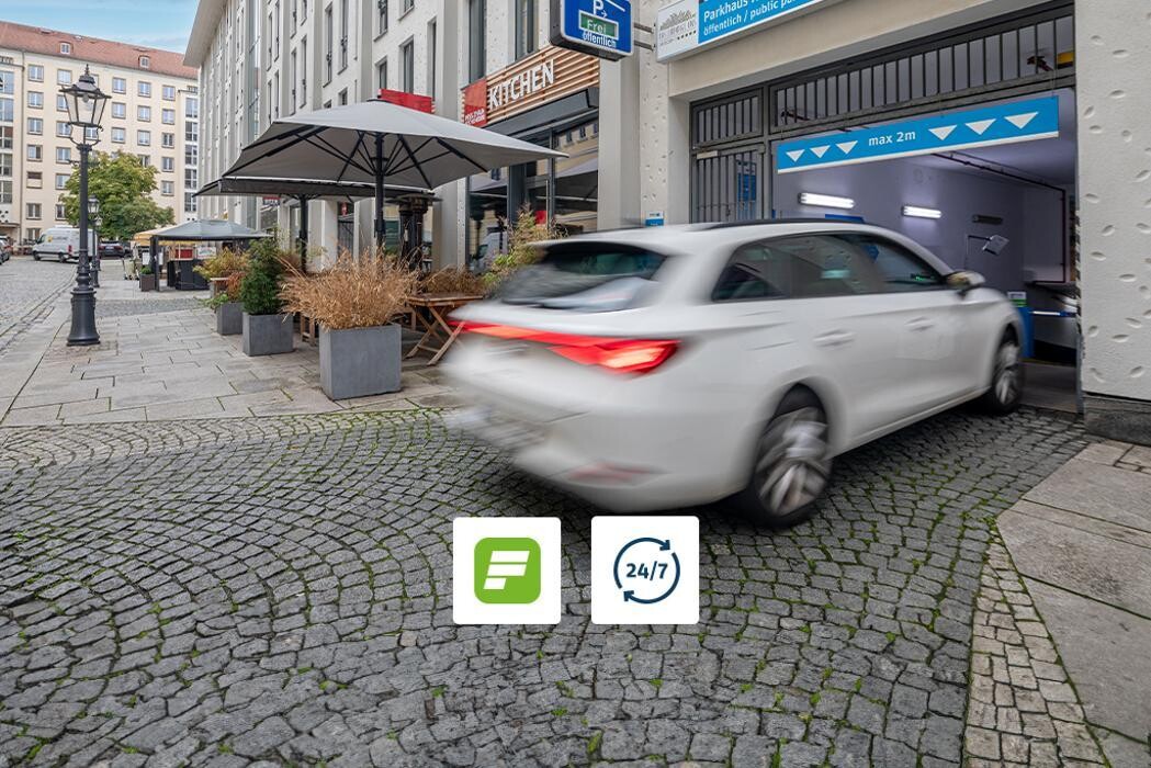 Bilder Parkhaus Haus am Zwinger APCOA
