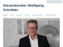 Steuerberater Wolfgang Schröder website screenshot