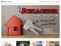 Möbelspedition Peter Schlachter GmbH & Co. KG website screenshot