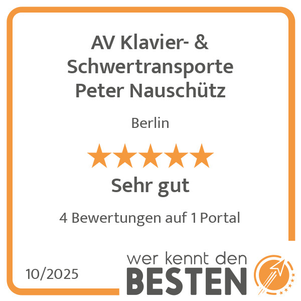 Bilder AV Klavier- & Schwertransporte Peter Nauschütz