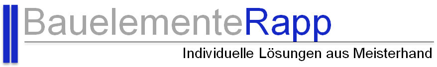 Bauelemente Rapp Logo