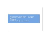 Website Screenshot Jürgen Rietze Immobilien & Hausverwaltung e.Kfm.