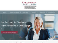 Siegfried Solutions website screenshot