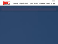 BKL Baukran Logistik GmbH website screenshot