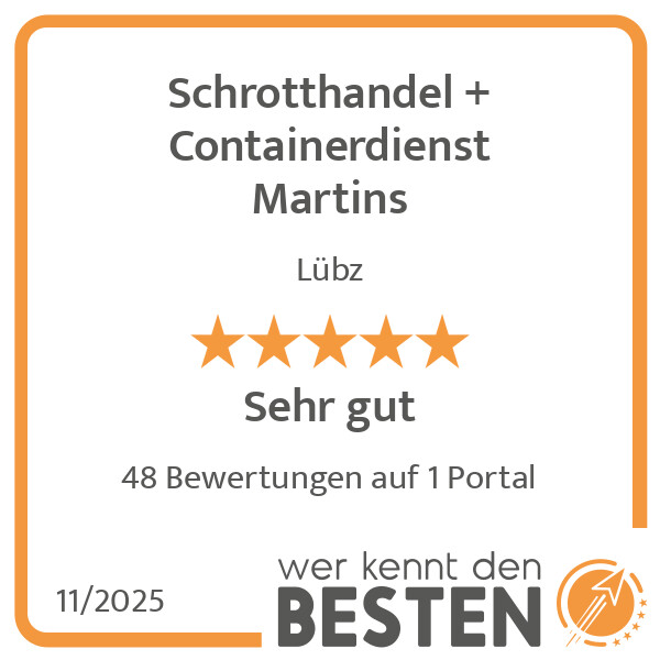 Bilder Schrotthandel + Containerdienst Martins