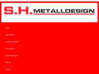 S.H.Metalldesign Sebastian Hellmann website screenshot