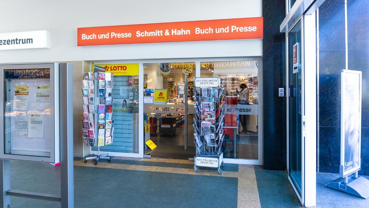 Bilder Schmitt & Hahn Buch und Presse im Bahnhof Donaueschingen