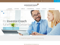 Screenshot for https://www.honorarfinanz-ag.de/