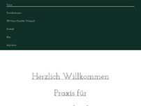 HP Marie-Charlotte Wiegand website screenshot