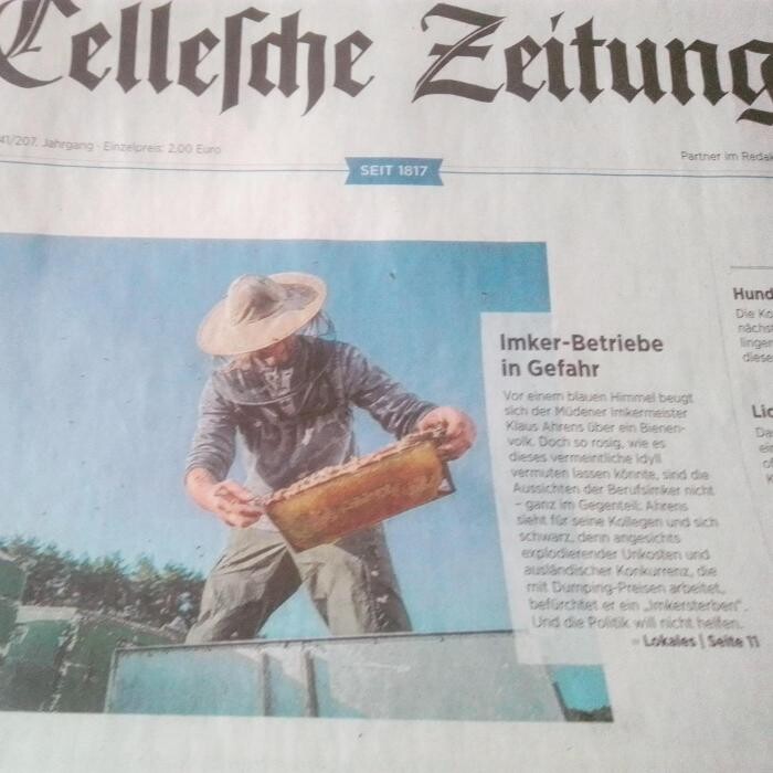 Bilder Imkerei Ahrens Deutscher Honig