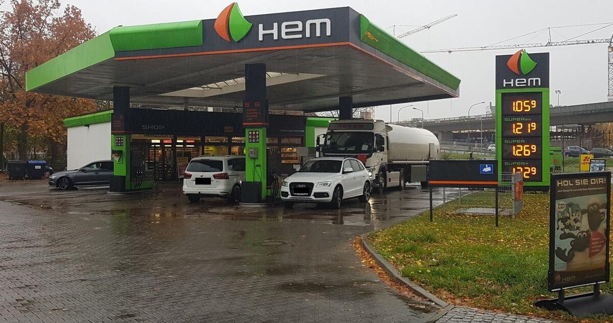 Bilder HEM Tankstelle