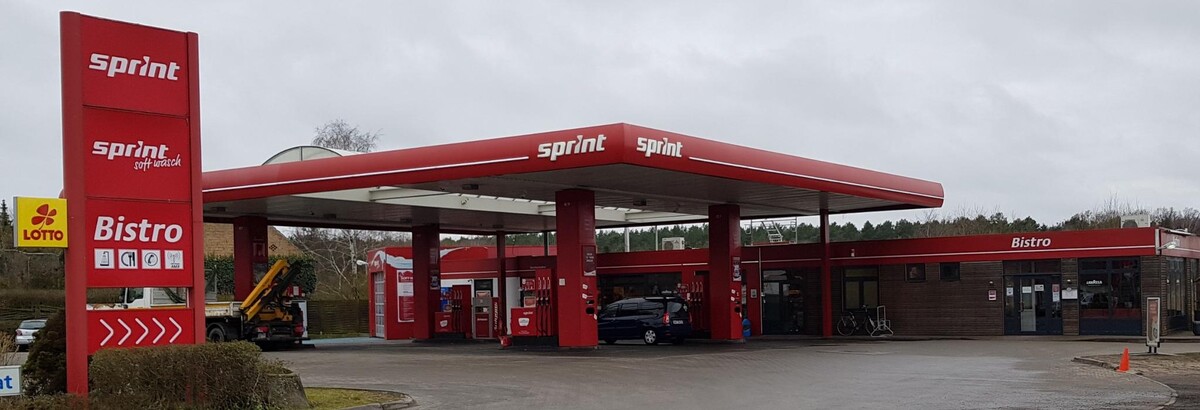 Bilder sprint Tankstelle