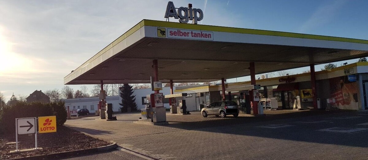 Bilder AGIP-Tankstelle