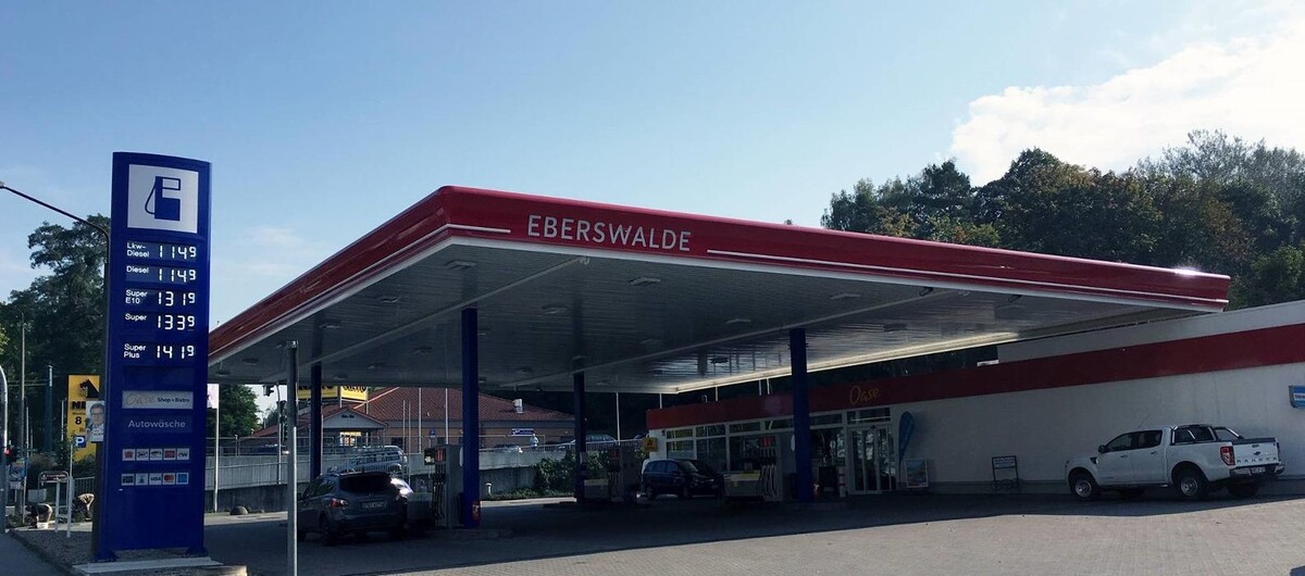 Bilder Tankstelle Eberswalde
