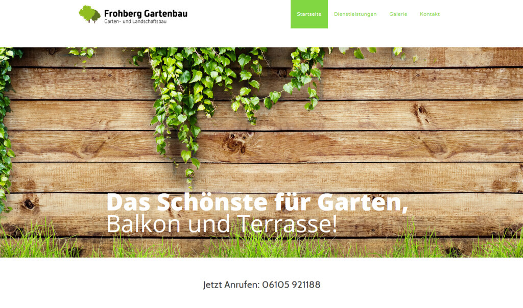 Bilder Klaus Frohberg Garten- und Landschaftsbau