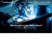 Website Screenshot Neubauer Metallbau GmbH & Co. KG