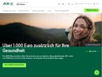 Website Screenshot AOK Hessen - Kundencenter Rüsselsheim am Main