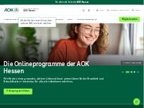Website Screenshot AOK Hessen - Kundencenter Biedenkopf