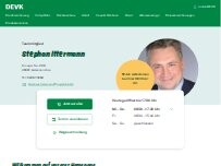 Website Screenshot DEVK Versicherungen: Hans-Jürgen Spinner