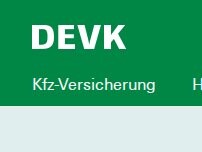 Website Screenshot DEVK Versicherungen: Anett Hoffmann