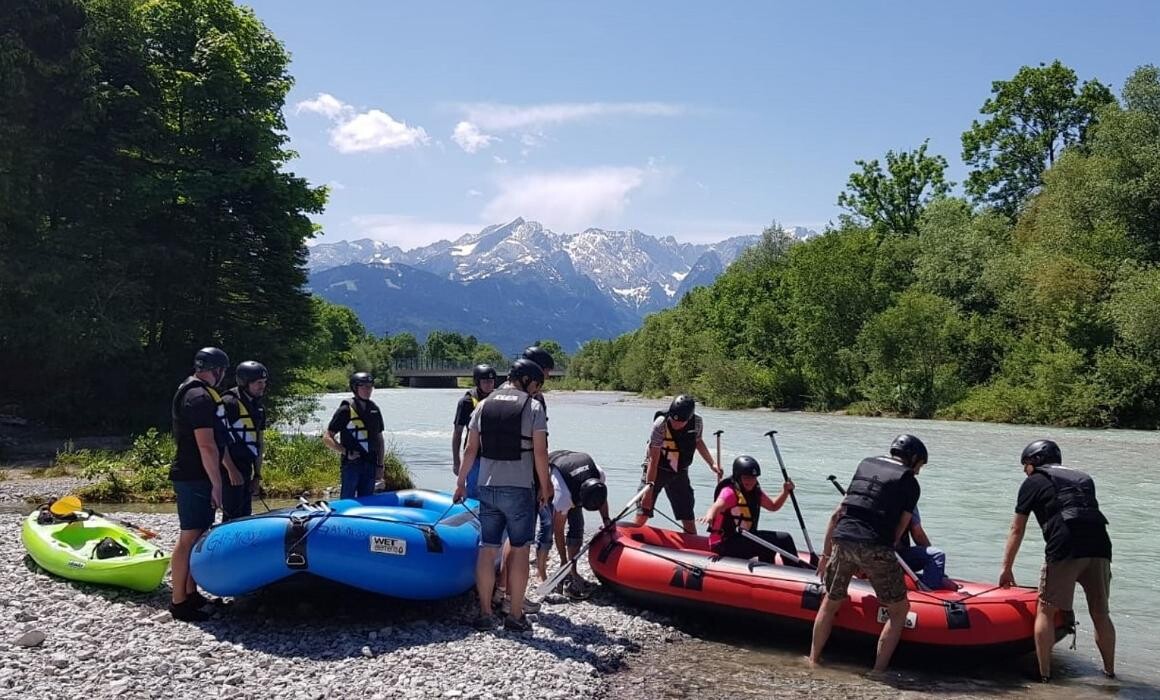 Bilder Eventagentur - outdoorzeit.com - Teamevent Garmisch