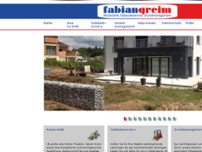 Fabian Greim Bautechnik website screenshot