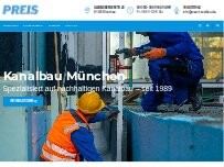 Website Screenshot M.H. Preis GmbH