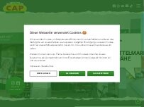 Website Screenshot CAP Markt Holzgerlingen