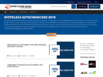 Screenshot for https://www.supersavermama.de/kfzteile24-gutscheincode