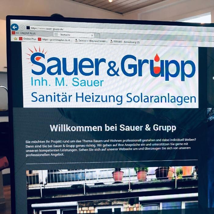 Sauer & Grupp Inh.M.Sauer Sanitär Heizung Solaranlagen Logo