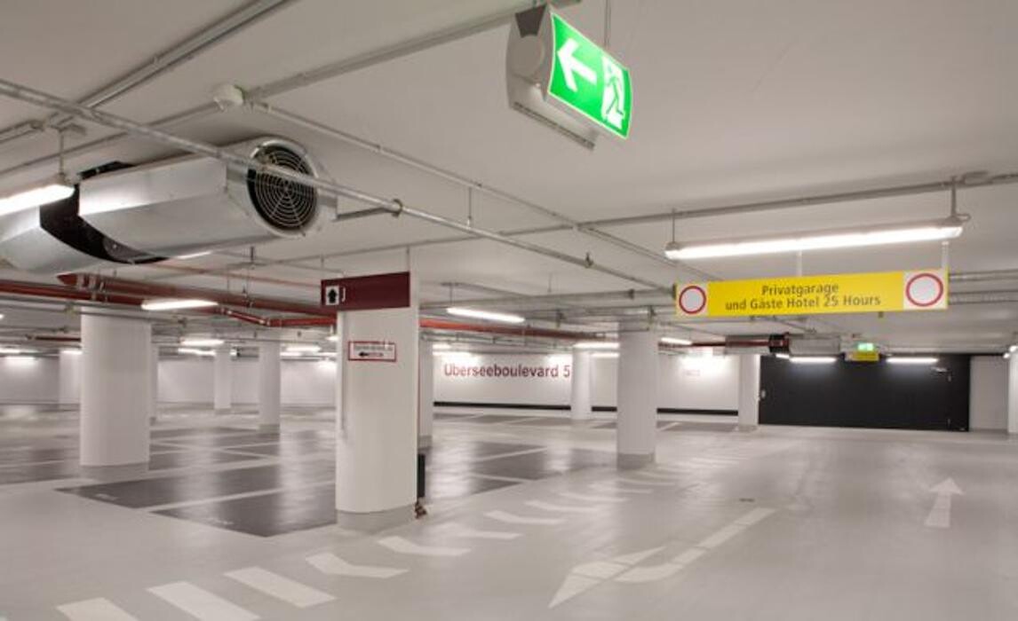 Bilder CONTIPARK Tiefgarage Überseequartier