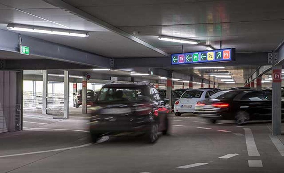Bilder CONTIPARK Parkhaus Universitätsklinikum
