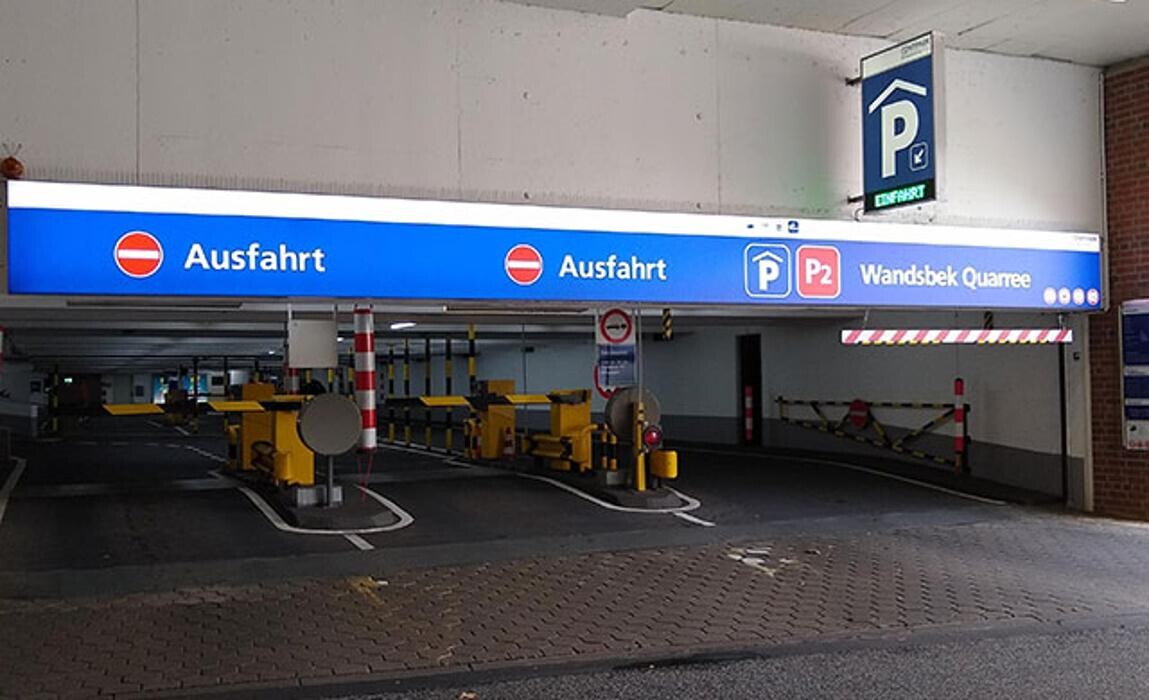 Bilder CONTIPARK Parkhaus Wandsbek Quarree P2