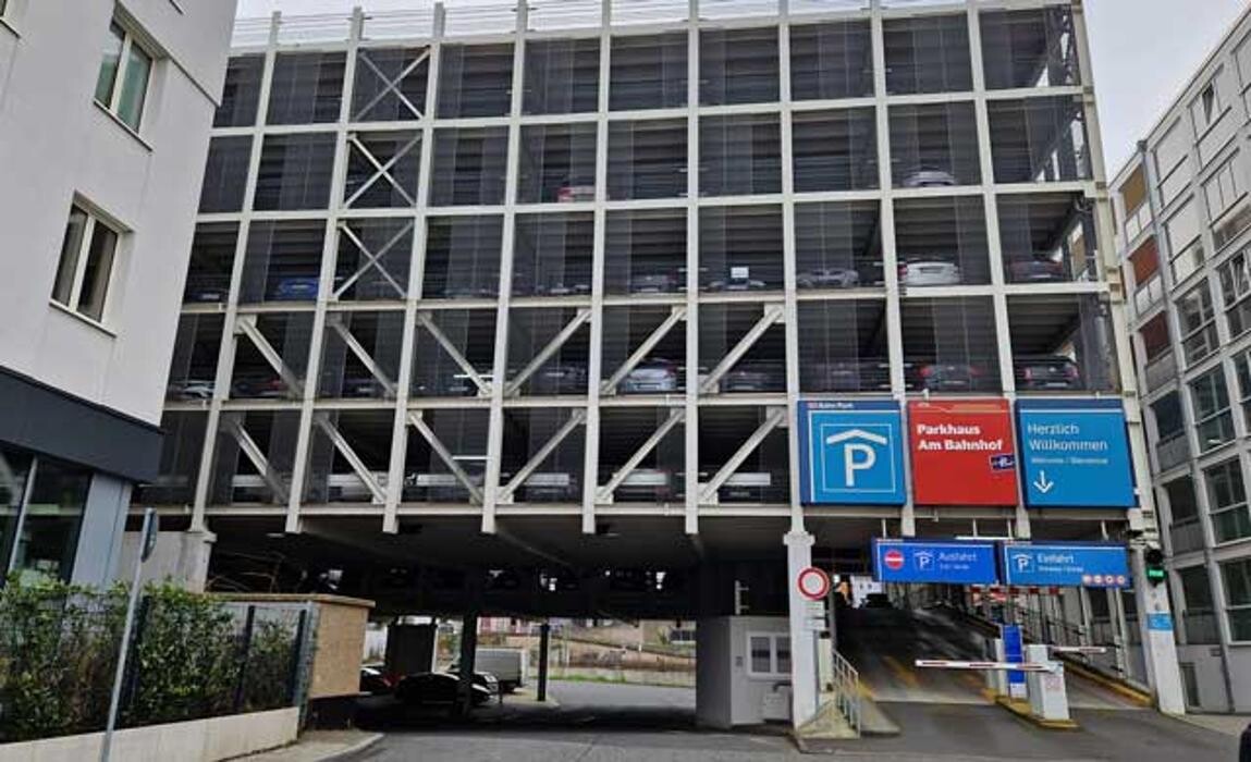 Bilder DB BahnPark Parkhaus Am Bahnhof P4