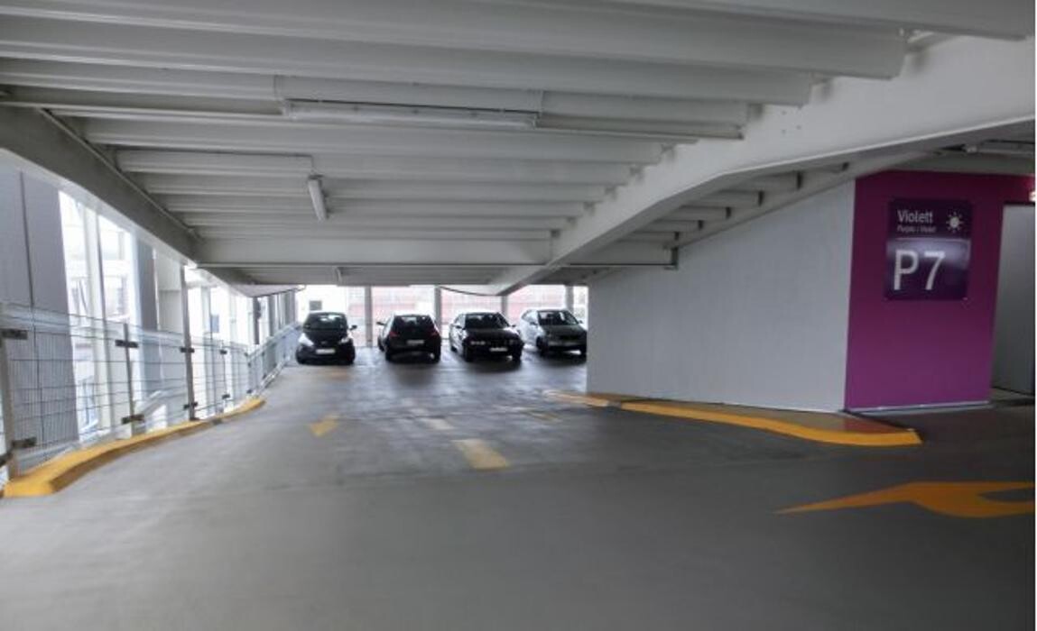 Bilder DB BahnPark Parkhaus Am Bahnhof P4