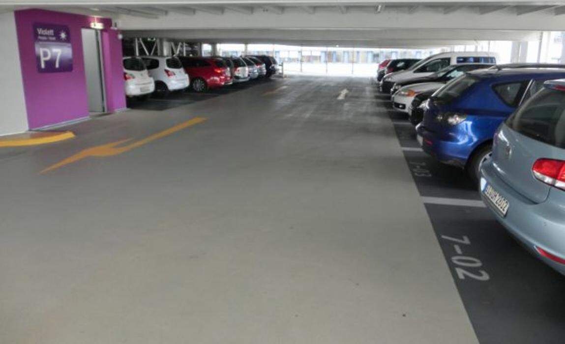 Bilder DB BahnPark Parkhaus Am Bahnhof P4